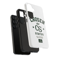 Chosen Status Phone Case – Protective Tough Case with CS Crest Design
