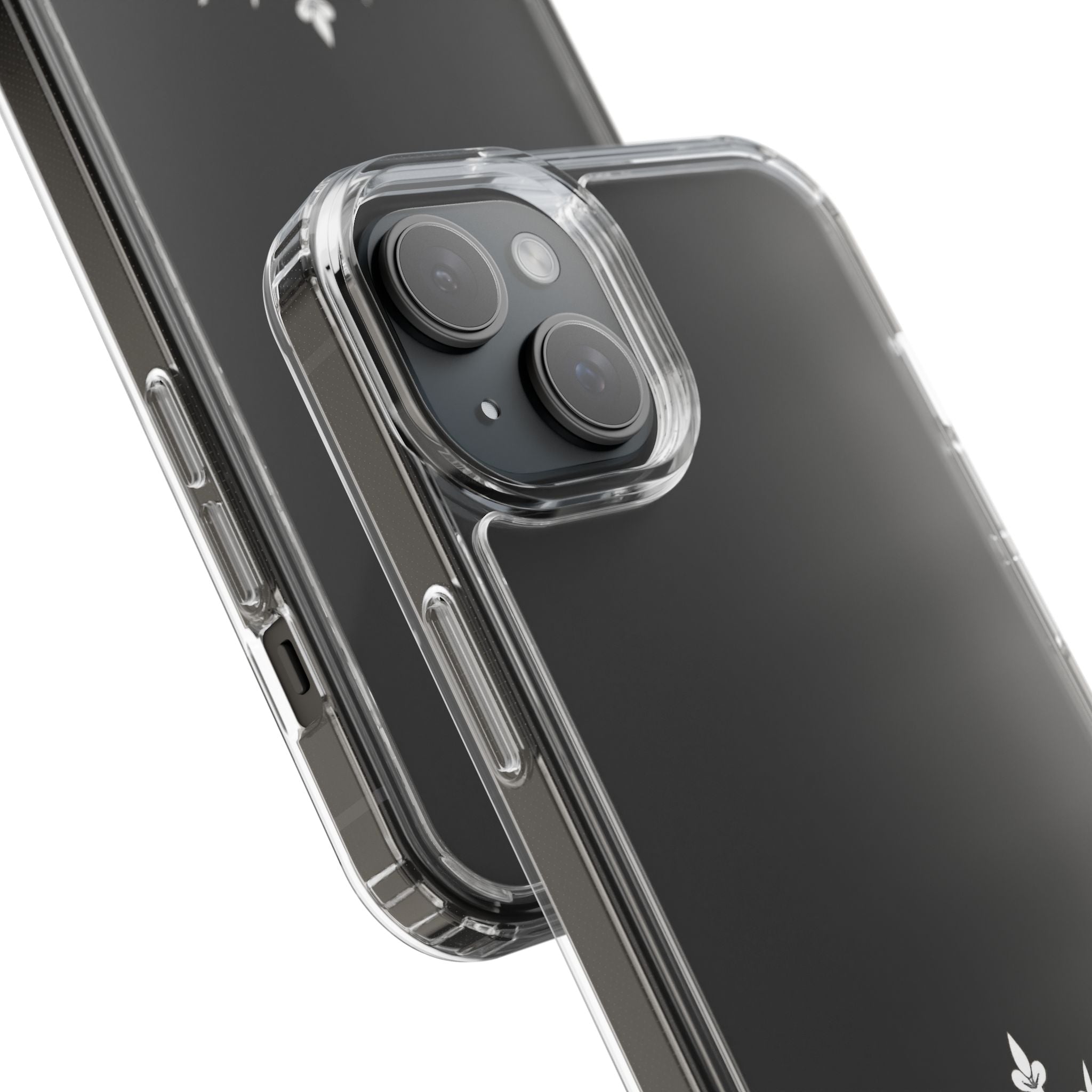 Clear Phone Case — "Chosen Status" Crown Clear Protective iPhone Case