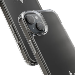Clear Phone Case — "Chosen Status" Crown Clear Protective iPhone Case