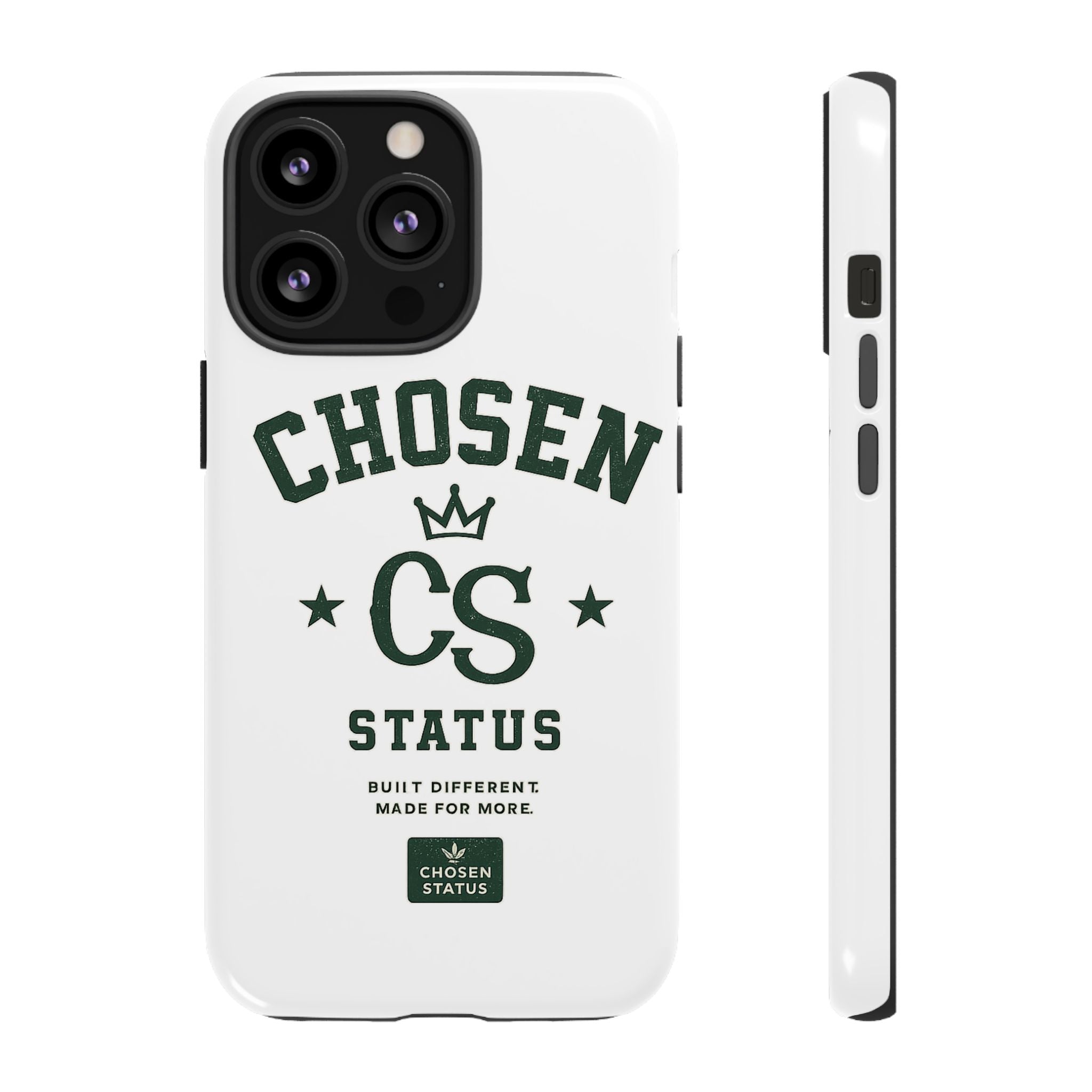 Chosen Status Phone Case – Protective Tough Case with CS Crest Design