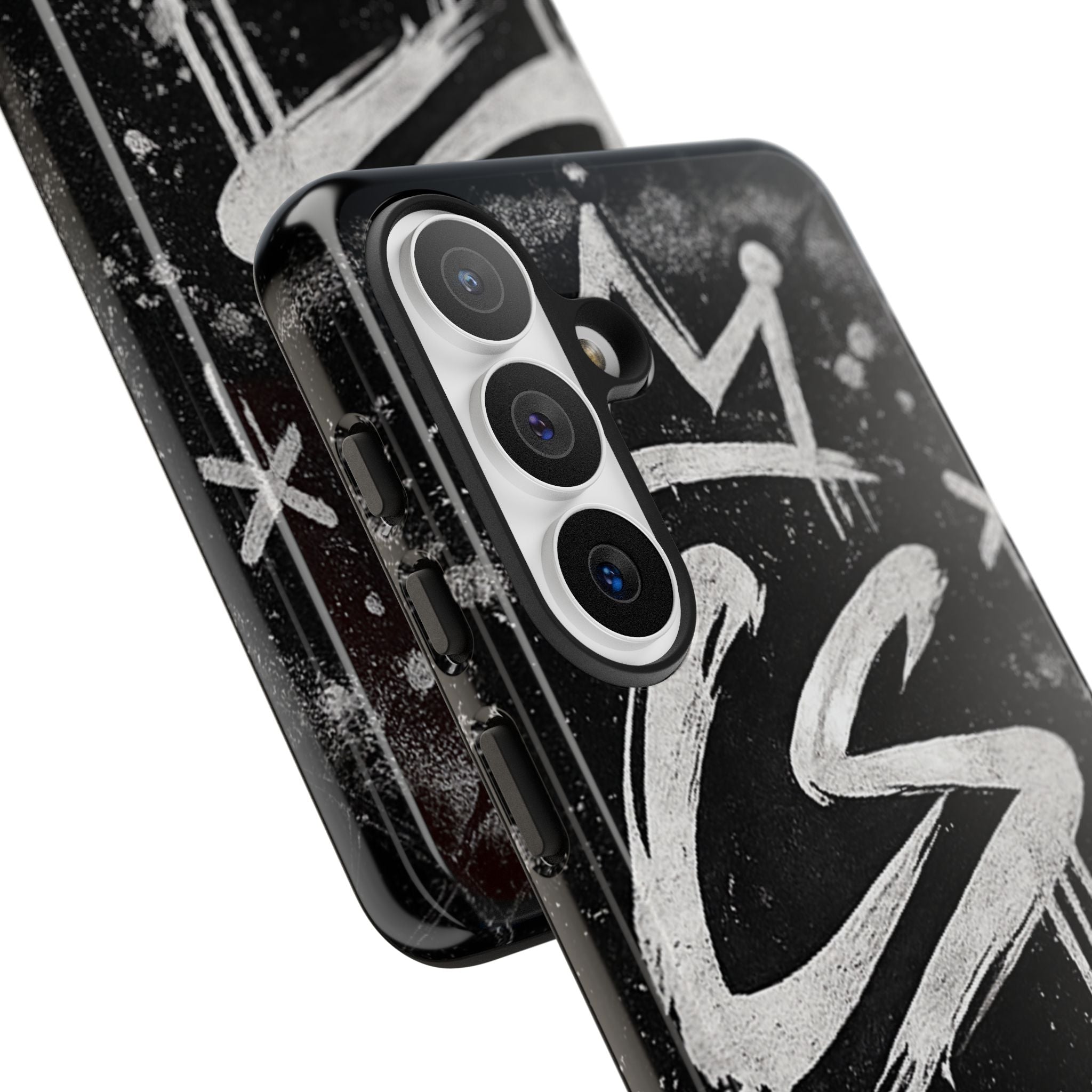 Phone Case — 'CS Chosen Status' Black Graffiti Protective Case