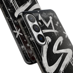 Phone Case — 'CS Chosen Status' Black Graffiti Protective Case