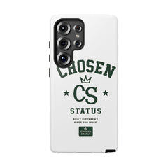 Chosen Status Phone Case – Protective Tough Case with CS Crest Design