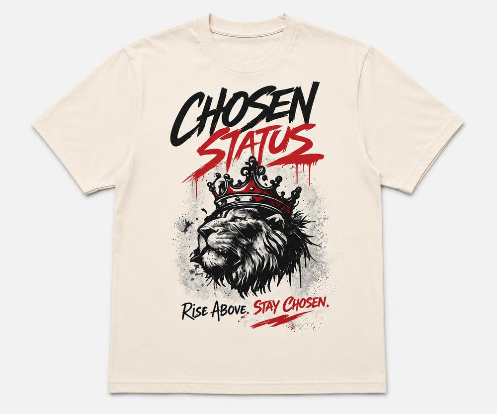 Cream Rise Above Tee