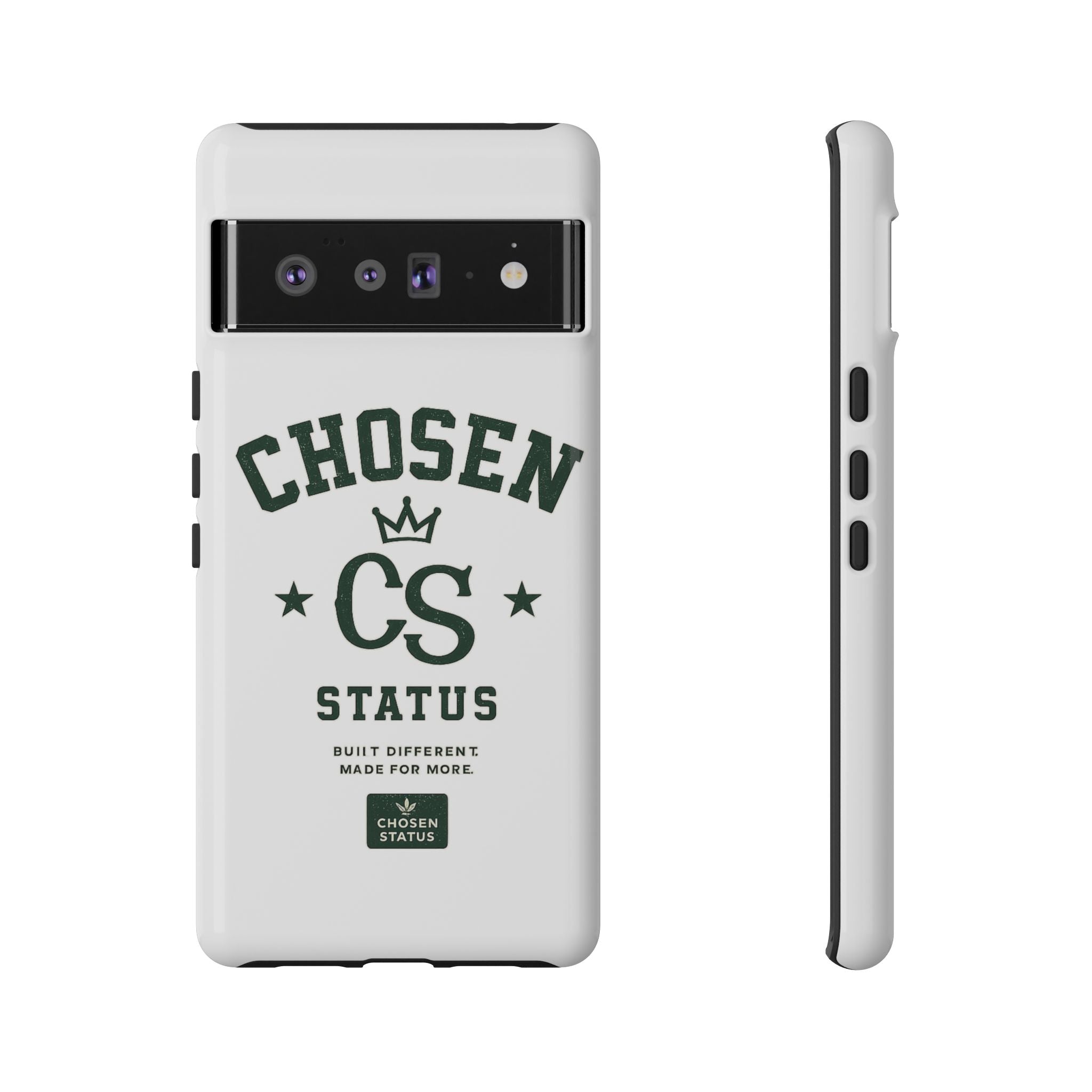 Chosen Status Phone Case – Protective Tough Case with CS Crest Design