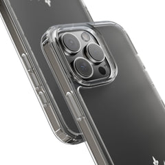 Clear Phone Case — "Chosen Status" Crown Clear Protective iPhone Case