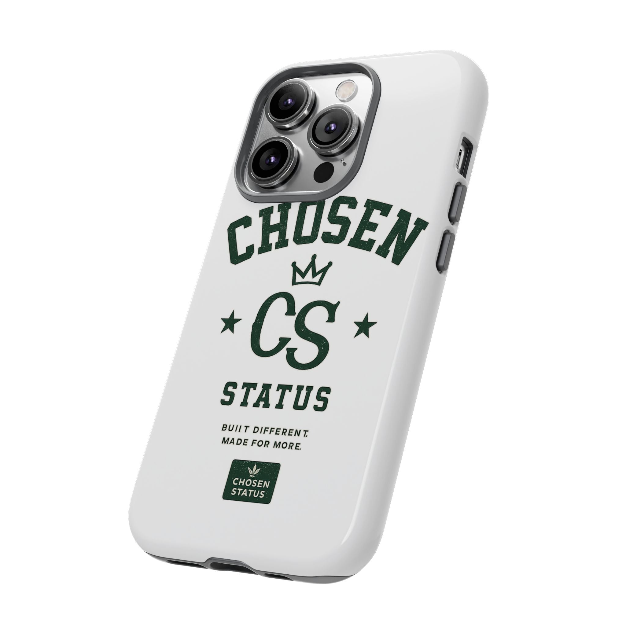 Chosen Status Phone Case – Protective Tough Case with CS Crest Design