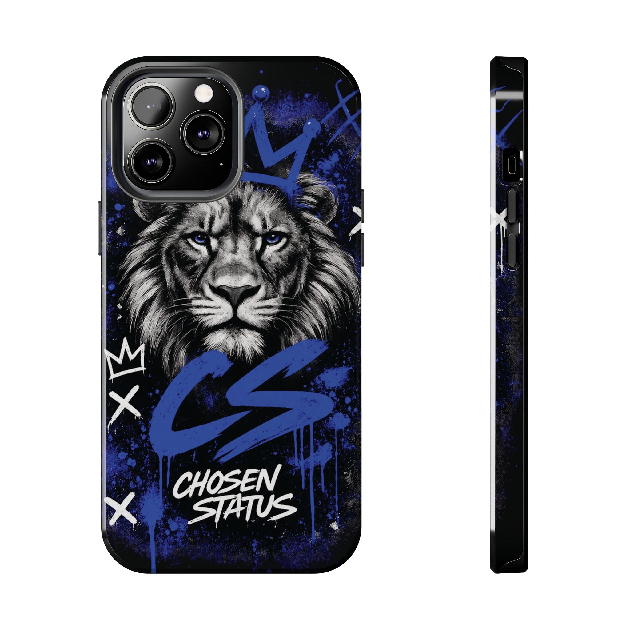 Lion 'Chosen Status' Tough Phone Case — Protective Urban Graphic Case