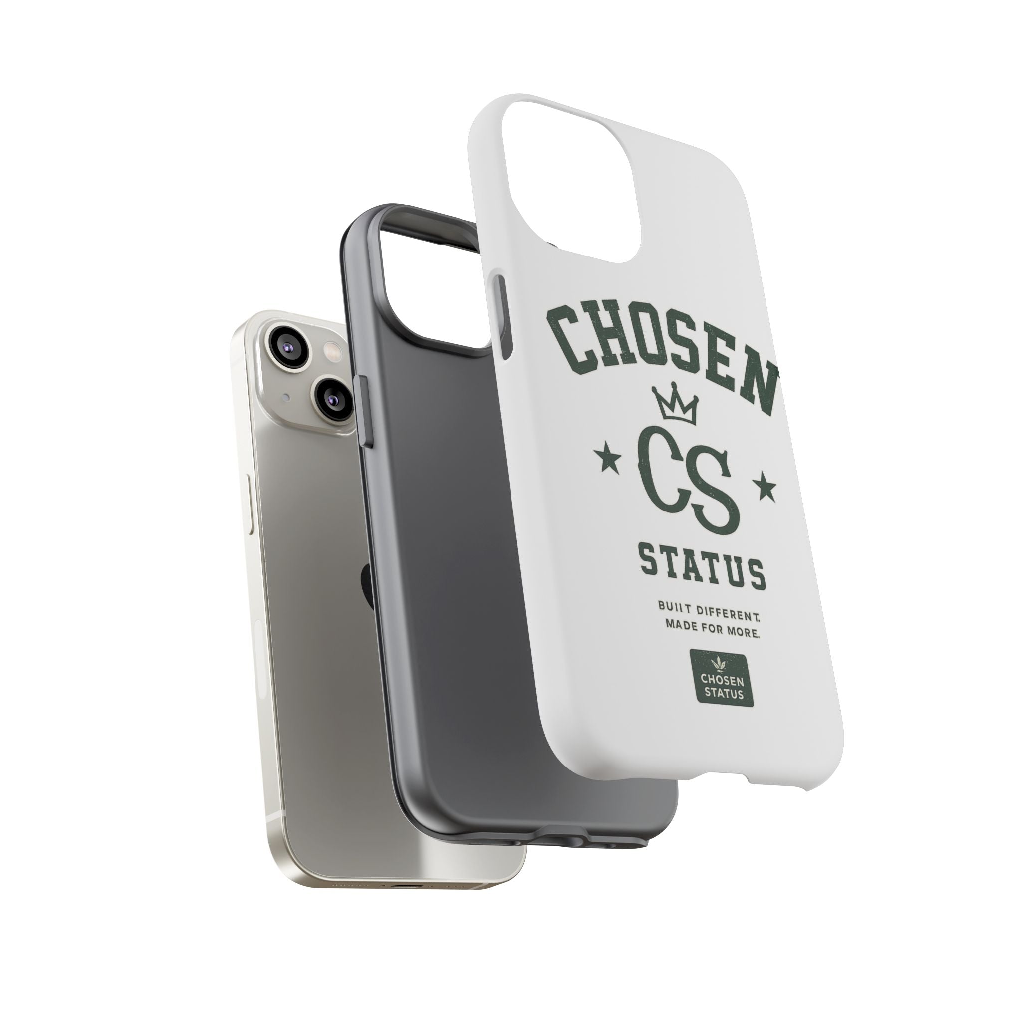 Chosen Status Phone Case – Protective Tough Case with CS Crest Design