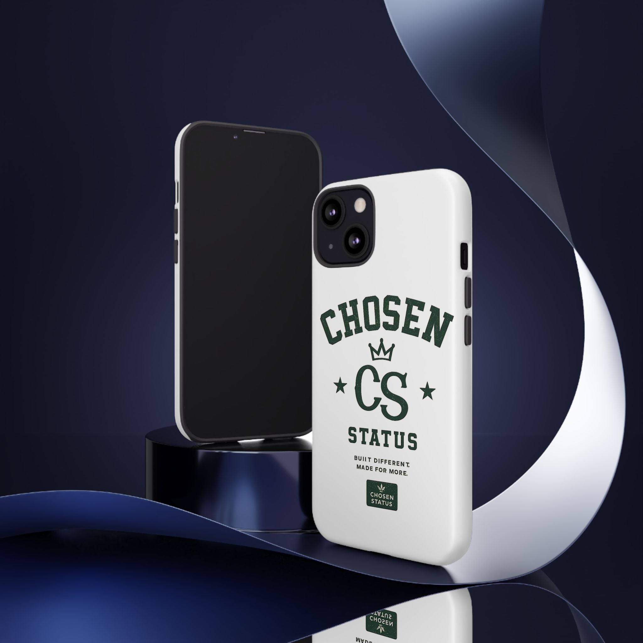 Chosen Status Phone Case – Protective Tough Case with CS Crest Design