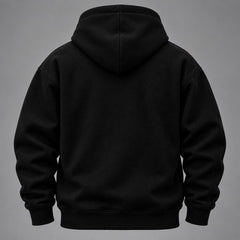 BLACK FALL HOODIE LOOK