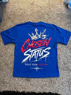 BLUE CHOSEN STATUS TEE
