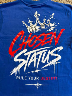 BLUE CHOSEN STATUS TEE