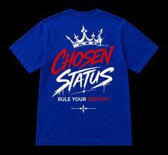 BLUE CHOSEN STATUS TEE