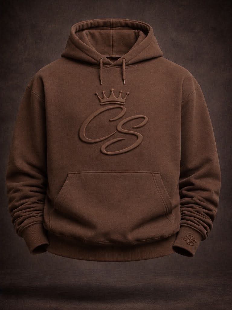 BROWN CHOSEN STATUS HOODIE
