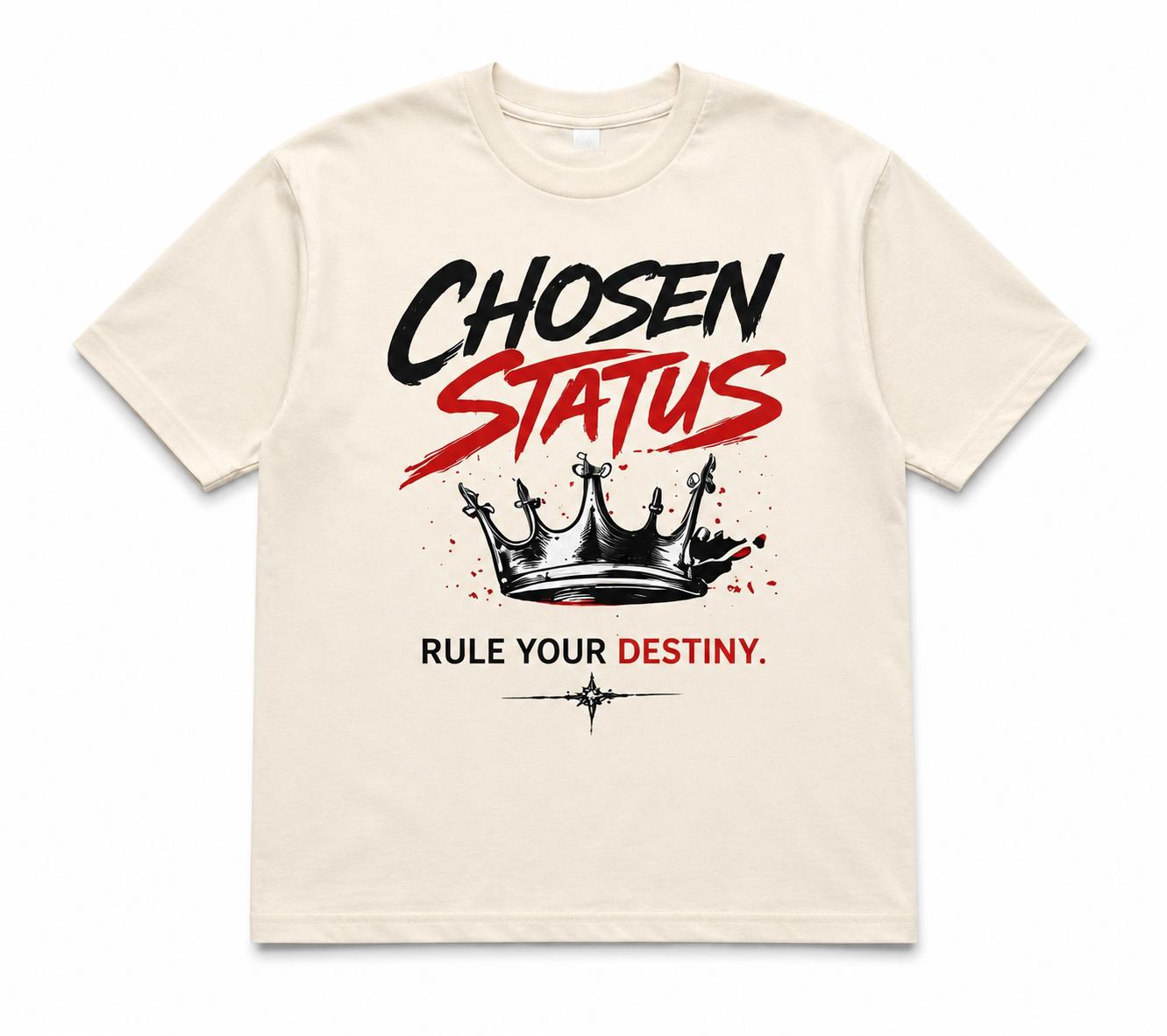 Cream Rule Your Destiny Tee