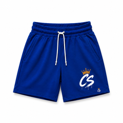 Cream / Royal Blue Premium Cotton Set