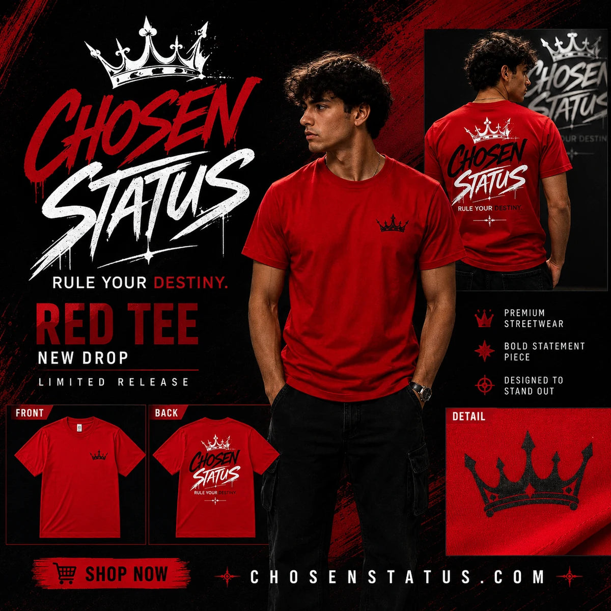 RULE YOUR DESTINY / RED DROP
